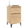 Mesitas de noche 2 uds color roble sonoma 40x35x70 cm de vidaXL, Mesitas de noche - Ref: Foro24-819715, Precio: 97,07 €, Desc...