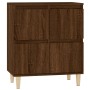 Aparador madera contrachapada marrón roble 60x35x70 cm de vidaXL, Aparadores - Ref: Foro24-821163, Precio: 64,83 €, Descuento: %