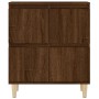 Aparador madera contrachapada marrón roble 60x35x70 cm de vidaXL, Aparadores - Ref: Foro24-821163, Precio: 64,83 €, Descuento: %