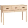 Mesa consola madera maciza de pino 114x40x75 cm en Mesas auxiliares | Comprar online en Foru.es