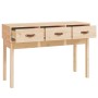 Mesa consola madera maciza de pino 114x40x75 cm en Mesas auxiliares | Comprar online en Foru.es