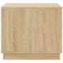 Mesa de centro madera contrachapada roble Sonoma 51x50x44 cm de vidaXL, Mesas de centro - Ref: Foro24-819871, Precio: 50,40 €...