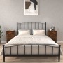 Mesitas de noche 2 uds color roble ahumado 40x35x70 cm de vidaXL, Mesitas de noche - Ref: Foro24-819719, Precio: 70,64 €, Des...