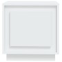 Mesita de noche madera contrachapada blanco 44x35x45 cm de vidaXL, Mesitas de noche - Ref: Foro24-819836, Precio: 39,20 €, De...