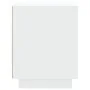 Mesita de noche madera contrachapada blanco 44x35x45 cm de vidaXL, Mesitas de noche - Ref: Foro24-819836, Precio: 40,15 €, De...