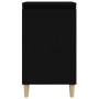 Mesitas de noche 2 uds madera contrachapada negro 40x35x70 cm de vidaXL, Mesitas de noche - Ref: Foro24-819631, Precio: 66,79...