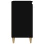 Mesitas de noche 2 uds madera contrachapada negro 40x35x70 cm de vidaXL, Mesitas de noche - Ref: Foro24-819631, Precio: 66,79...