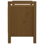 Banco de recibidor madera maciza de pino marrón miel 80x40x60cm en Bancos para recibidores y almacenamiento | Comprar online en 