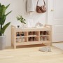 Banco de recibidor madera maciza de pino 110x40x60 cm en Bancos para recibidores y almacenamiento | Comprar online en Foru.es