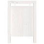 Banco de recibidor madera maciza de pino blanco 110x40x60 cm en Bancos para recibidores y almacenamiento | Comprar online en For