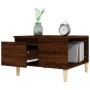 Mesa de centro madera contrachapada roble marrón 55x55x36,5 cm de vidaXL, Mesas de centro - Ref: Foro24-821083, Precio: 36,91...
