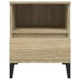 Mesita de noche roble Sonoma 40x35x50 cm en Armarios y almacenamiento | Comprar online en Foru.es