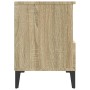 Mesita de noche roble Sonoma 40x35x50 cm en Armarios y almacenamiento | Comprar online en Foru.es