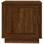Mesita noche 2 uds madera contrachapada marrón roble 44x35x45cm de vidaXL, Mesitas de noche - Ref: Foro24-819851, Precio: 58,...
