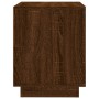 Mesita noche 2 uds madera contrachapada marrón roble 44x35x45cm de vidaXL, Mesitas de noche - Ref: Foro24-819851, Precio: 59,...