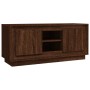 Mueble para TV madera contrachapada roble marrón 102x35x45 cm de vidaXL, Muebles TV - Ref: Foro24-819867, Precio: 63,74 €, De...