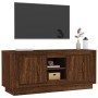 Mueble para TV madera contrachapada roble marrón 102x35x45 cm de vidaXL, Muebles TV - Ref: Foro24-819867, Precio: 63,74 €, De...