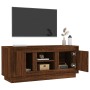 Mueble para TV madera contrachapada roble marrón 102x35x45 cm de vidaXL, Muebles TV - Ref: Foro24-819867, Precio: 63,74 €, De...