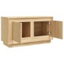 Mueble para TV madera contrachapada roble Sonoma 80x35x45 cm de vidaXL, Muebles TV - Ref: Foro24-819855, Precio: 48,93 €, Des...