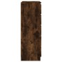 Cómoda de madera contrachapada roble ahumado 60x36x103 cm de vidaXL, Cajoneras - Ref: Foro24-823021, Precio: 115,05 €, Descue...