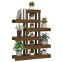 Soporte plantas madera maciza pino marrón miel 85x25x109,5 cm en Soportes para macetas | Comprar online en Foru.es