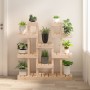 Soporte para plantas madera maciza de pino 104,5x25x109,5 cm en Soportes para macetas | Comprar online en Foru.es