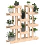 Soporte para plantas madera maciza de pino 104,5x25x109,5 cm en Soportes para macetas | Comprar online en Foru.es