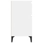 Mesitas de noche 2 unidades blanco brillante 40x35x70 cm de vidaXL, Mesitas de noche - Ref: Foro24-819713, Precio: 88,81 €, D...