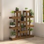 Soporte plantas madera maciza pino marrón miel 104,5x25x109,5cm en Soportes para macetas | Comprar online en Foru.es