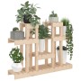 Soporte para plantas madera maciza de pino 104,5x25x77,5 cm en Soportes para macetas | Comprar online en Foru.es