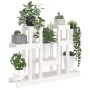 Soporte para plantas madera maciza pino blanco 104,5x25x77,5 cm en Soportes para macetas | Comprar online en Foru.es