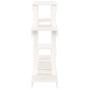 Soporte para plantas madera maciza pino blanco 104,5x25x77,5 cm en Soportes para macetas | Comprar online en Foru.es