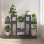 Soporte para plantas madera maciza pino gris 104,5x25x77,5 cm en Soportes para macetas | Comprar online en Foru.es
