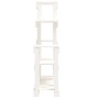 Soporte para plantas madera maciza de pino blanco 92x25x97 cm en Soportes para macetas | Comprar online en Foru.es