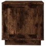 Mesita de noche madera contrachapada roble ahumado 44x35x45 cm de vidaXL, Mesitas de noche - Ref: Foro24-819846, Precio: 31,3...