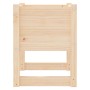 Jardinera de madera maciza de pino 40x40x52,5 cm en Macetas y jardineras | Comprar online en Foru.es