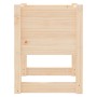 Jardinera 2 unidades madera maciza de pino 40x40x52,5 cm en Macetas y jardineras | Comprar online en Foru.es
