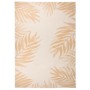 Alfombra de exterior tejido plano estampado de hoja 140x200 cm de vidaXL, Alfombras - Ref: Foro24-340859, Precio: 48,27 €, De...