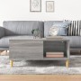 Mesa de centro madera contrachapada gris Sonoma 80x80x36,5 cm de vidaXL, Mesas de centro - Ref: Foro24-821098, Precio: 58,61 ...