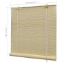 Persianas enrollables de bambú natural 120x160 cm de vidaXL, Persianas y estores - Ref: Foro24-241322, Precio: 25,10 €, Descu...