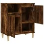 Smoked oak plywood sideboard 60x35x70 cm by vidaXL, Sideboards - Ref: Foro24-821145, Price: 71,16 €, Discount: %