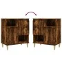Smoked oak plywood sideboard 60x35x70 cm by vidaXL, Sideboards - Ref: Foro24-821145, Price: 71,16 €, Discount: %
