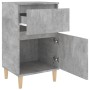 Mesitas de noche 2 uds gris hormigón 40x35x70 cm de vidaXL, Mesitas de noche - Ref: Foro24-819701, Precio: 77,26 €, Descuento: %