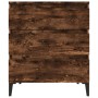 Aparador madera contrachapada color roble ahumado 60x35x70 cm de vidaXL, Aparadores - Ref: Foro24-823053, Precio: 57,95 €, De...