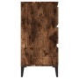 Aparador madera contrachapada color roble ahumado 60x35x70 cm de vidaXL, Aparadores - Ref: Foro24-823053, Precio: 57,95 €, De...