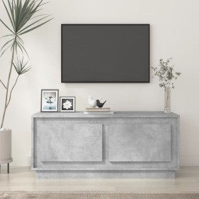 Mesa de centro madera contrachapada gris hormigón 102x50x44 cm de vidaXL, Mesas de centro - Ref: Foro24-819880, Precio: 65,03...