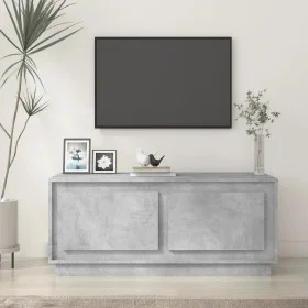 Plywood gray concrete coffee table 102x50x44 cm by vidaXL, Coffee table - Ref: Foro24-819880, Price: 54,73 €, Discount: %