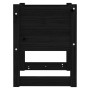 Jardinera 2 unidades madera maciza de pino negro 40x40x52,5 cm en Macetas y jardineras | Comprar online en Foru.es