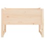 Jardinera de madera maciza de pino 78x40x52 cm en Macetas y jardineras | Comprar online en Foru.es