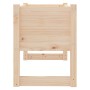 Jardinera de madera maciza de pino 78x40x52 cm en Macetas y jardineras | Comprar online en Foru.es
